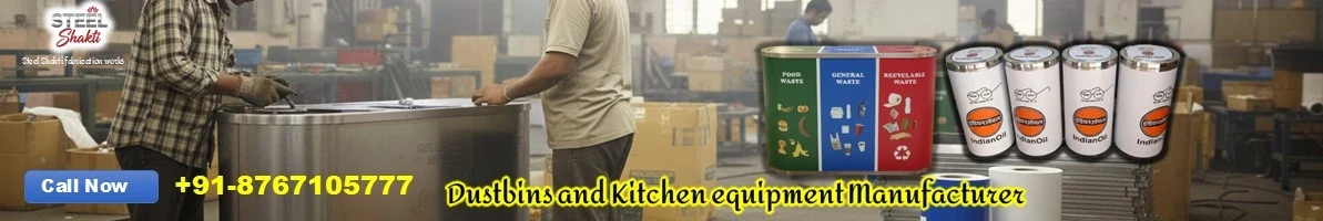 Stainless Steel & FRP Dustbin Manufacturer