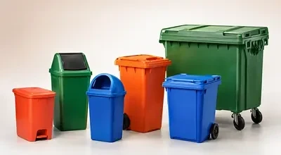Plastic & HDPE Dustbins