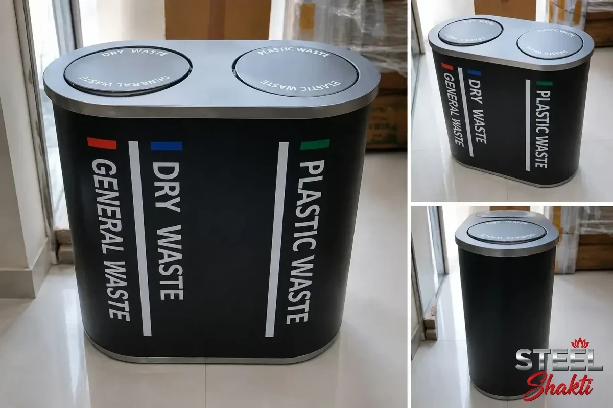SS Duo Dustbin