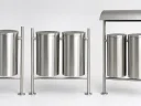 Pole Mounted Dustbin Size & Capacity Guide – 40L to 120L