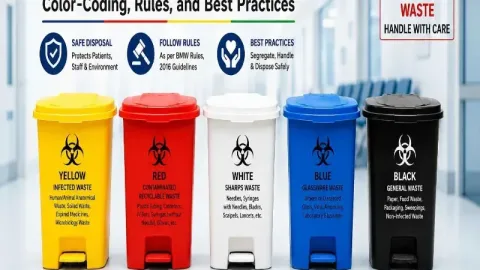 Bio Medical Waste Dustbin Uses in Hospitals: Color-Coding, Rules, and Best Practices