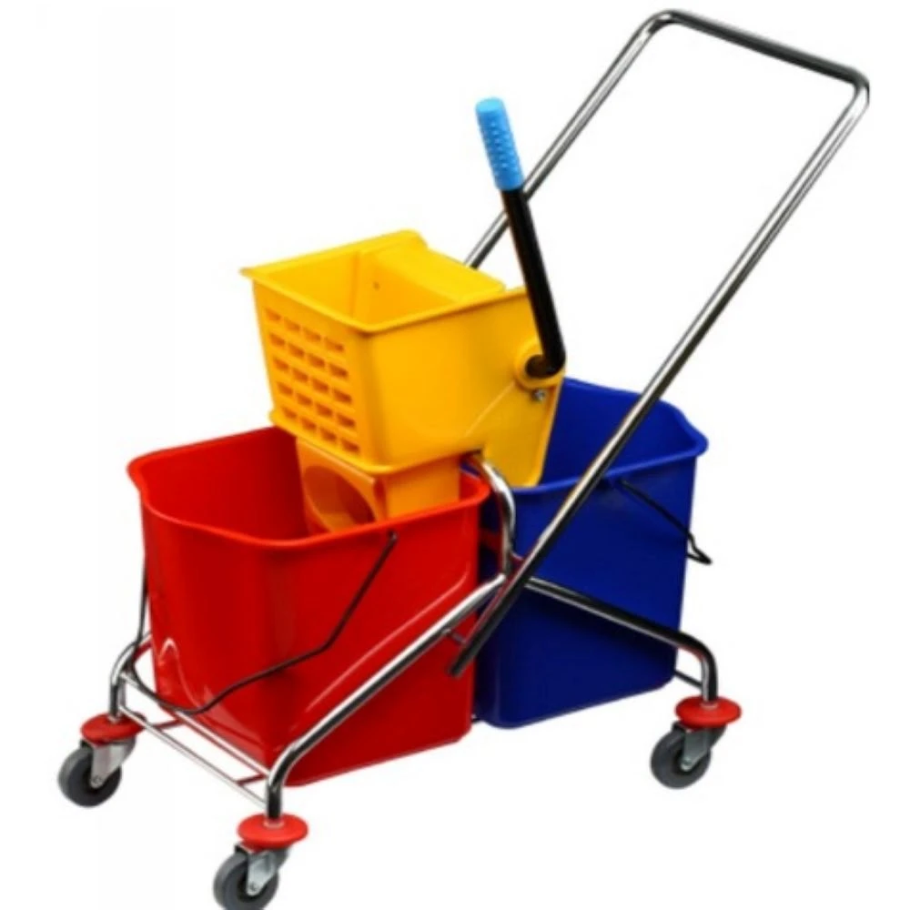 Plastic Speed Mopping Trolley, Bucket Capacity: 0-30 L