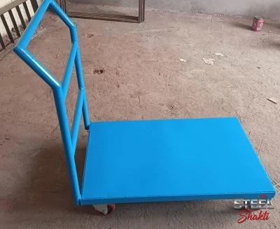 MS Platform Trolley 300 kg Heavy Duty | Steel Trolley with Wheels