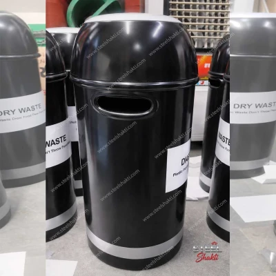 FRP Bullet Dustbin | Steel Shakti Fabrication