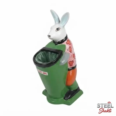 frp cute rabbit cartoon dustbin
