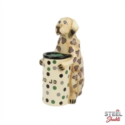 frp dog cartoon dustbin