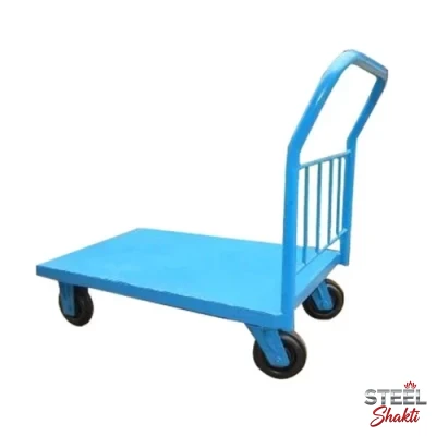 MS Platform Trolley 300 kg Heavy Duty | Steel Trolley with Wheels